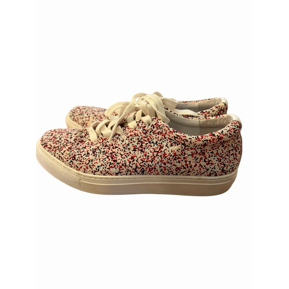 Katy Perry Sprinkle Sneakers Women's Size 8‎ As Is